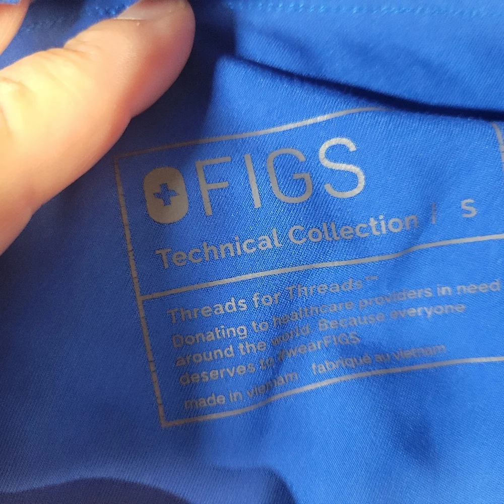 Figs Scrubs‎ Mens Blue Jogger Style Size Small